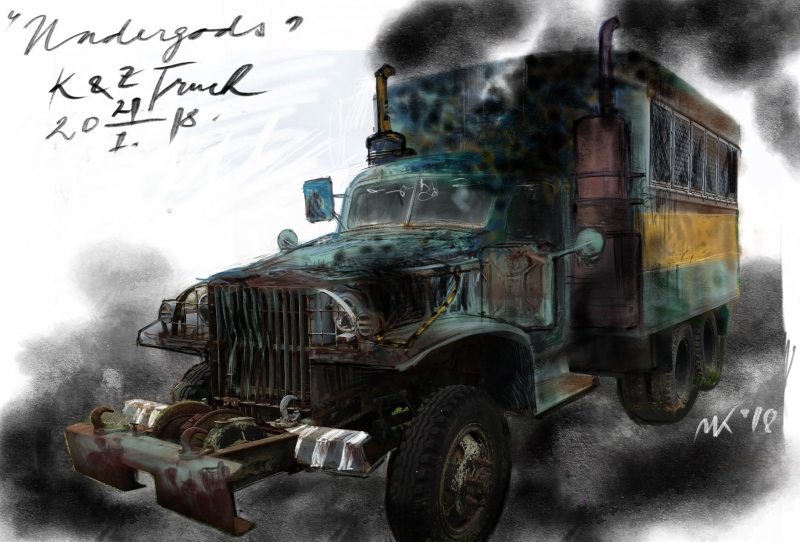 UNDERGODS chino moya marketa korinkova production design